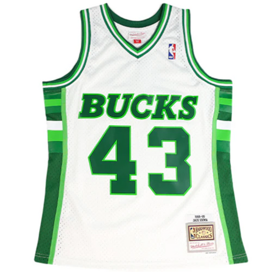 Camisa Regata NBA Milwaukee Bucks Mitchell & Ness 1988 - imagem 1