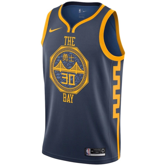 Camisa Regata Nike NBA Golden State Warriors City Edition 2018/19 - imagem 1