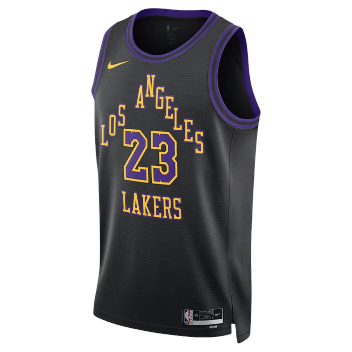 Camisa Regata Nike NBA Los Angeles Lakers City Edition 2023/24 - imagem 1