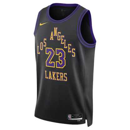 Camisa Regata Nike NBA Los Angeles Lakers City Edition 2023/24 - imagem 1