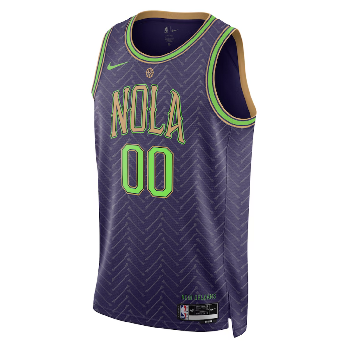 Camisa Regata Nike NBA New Orleans Pelicans City Edition 2024/25 - imagem 1