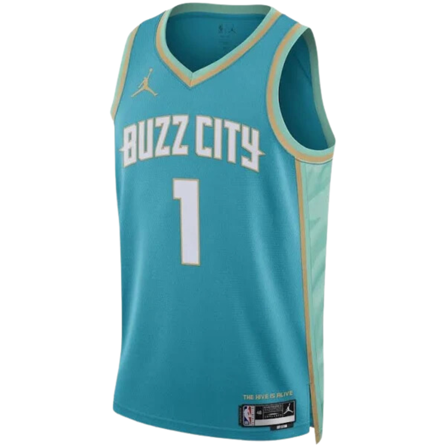 Camisa Regata Jordan NBA Charlotte Hornets City Edition 2023/24 - imagem 1