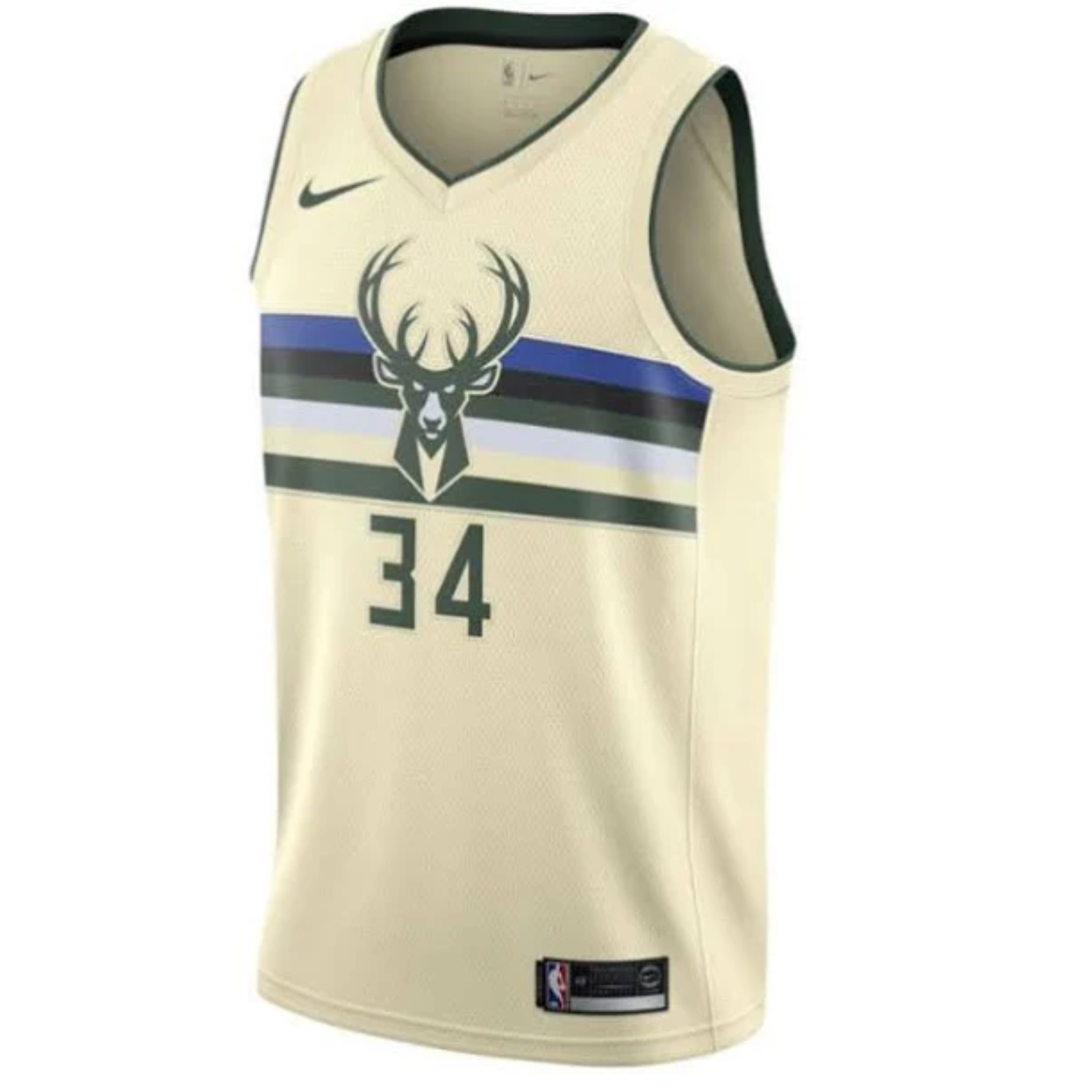 Camisa Regata Nike NBA Milwaukee Bucks City Edition 2018/19 - imagem 1