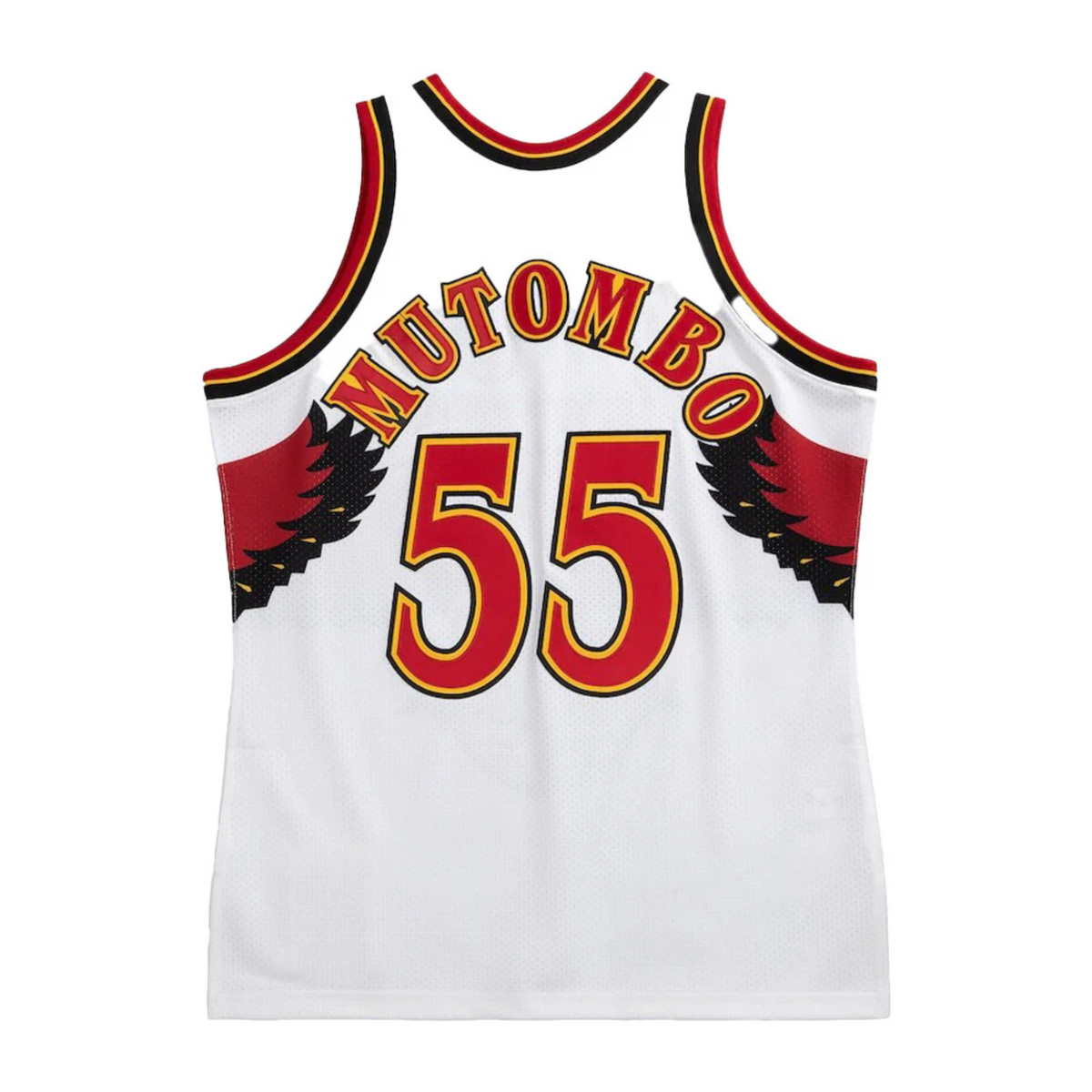 Camisa Regata NBA Atlanta Hawks Mitchell & Ness 1996 - imagem 2
