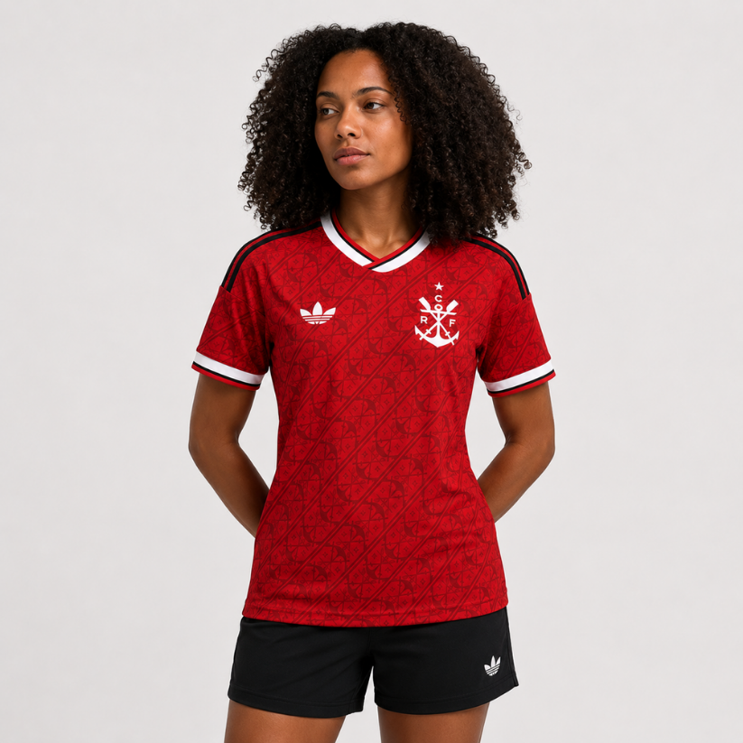 Camisa Flamengo III 2026/27 Torcedor Feminina (PRÉ VENDA)