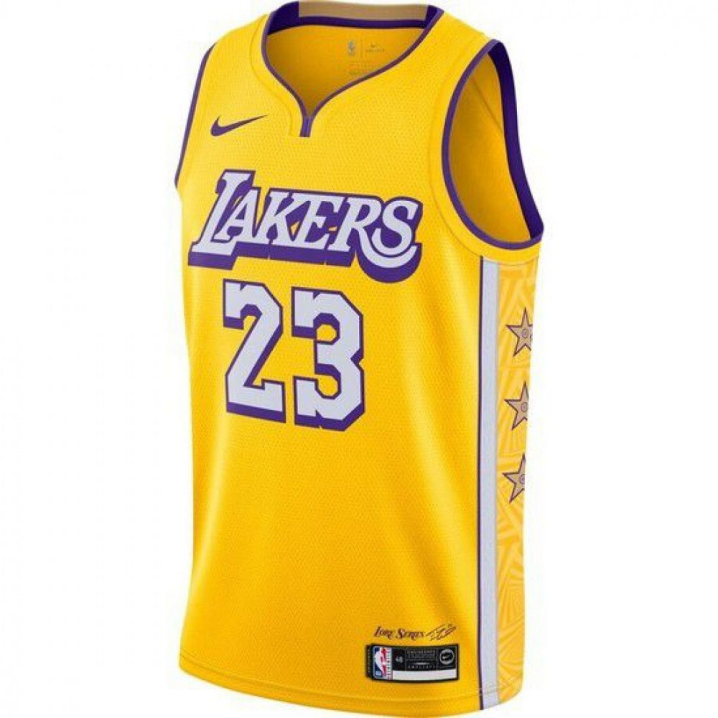 Camisa Regata Nike NBA Los Angeles Lakers City Edition 2019/20 - imagem 1