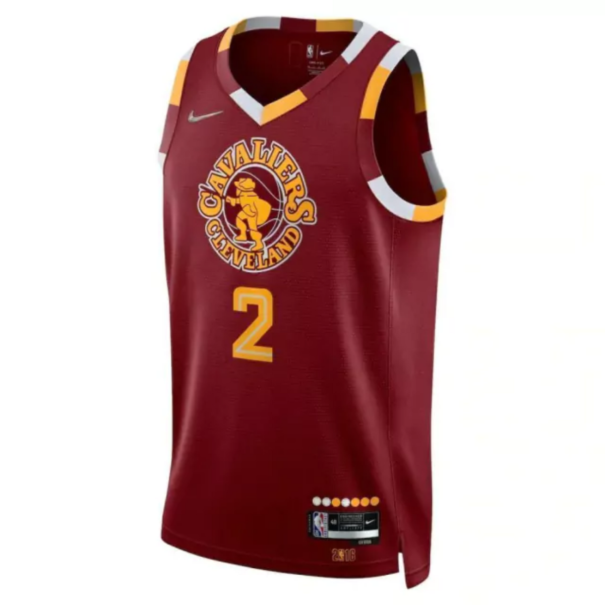 Camisa Regata Nike NBA Cleveland Cavaliers City Edition Diamante 75 Anos 2021/22 - imagem 1
