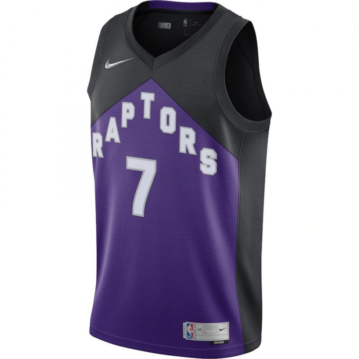 Camisa Regata Nike NBA Toronto Raptors Earned Edition 2020/21 - imagem 1
