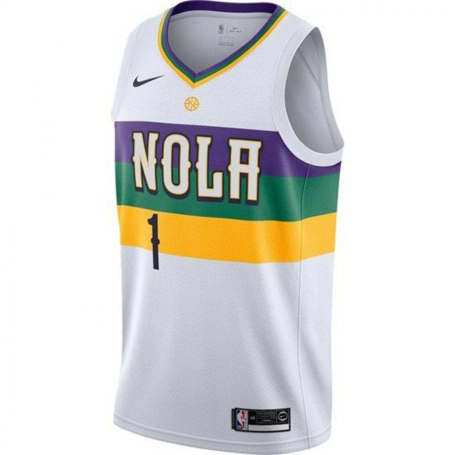 Camisa Regata Nike NBA New Orleans Pelicans City Edition 2019/20 - imagem 1