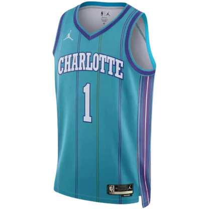 Camisa Regata Jordan NBA Charlotte Hornets Classic Edition 2023/24 - imagem 1