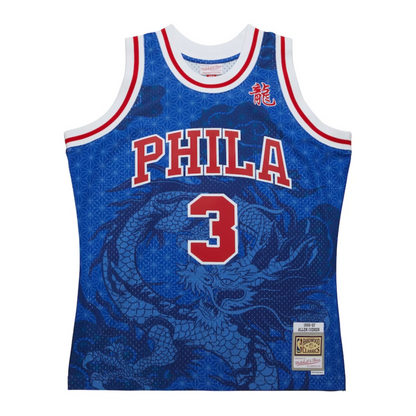Camisa Regata NBA Philadelphia 76ers Mitchell & Ness 1996/97 - imagem 1