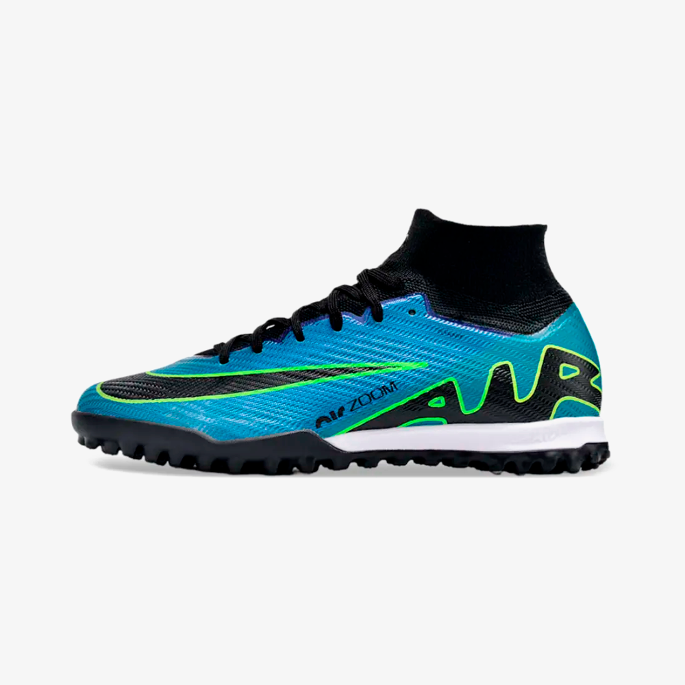 Chuteira Society Nike Mercurial Superfly Air Zoom 9 TF - vista frontal