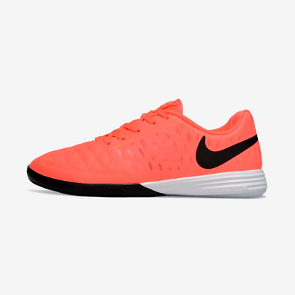 Tênis Futsal Nike Lunar Gato IC - Rosa e Preta - vista frontal