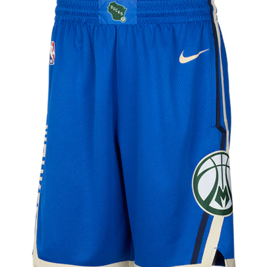 Short NBA Milwaukee Bucks City Edition 2024/25 - imagem 1