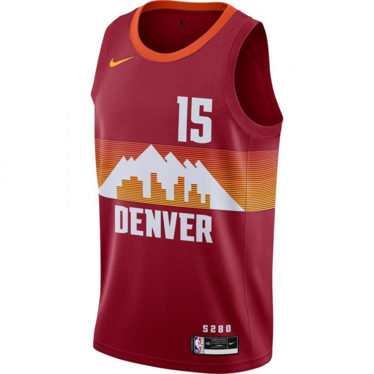 Camisa Regata Nike NBA Denver Nuggets City Edition 2020/21 - imagem 1