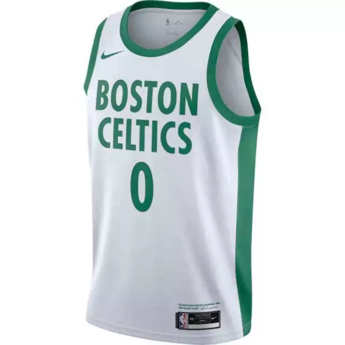 Camisa Regata Nike NBA Boston Celtics City Edition 2020/21 - imagem 1