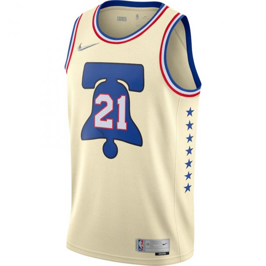 Camisa Regata Nike NBA Philadelphia 76ers Earned Edition 2020/21 - imagem 1