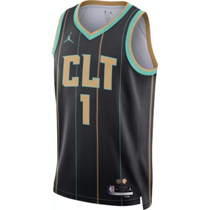 Camisa Regata Jordan NBA Charlotte Hornets City Edition 2022/23 - imagem 1