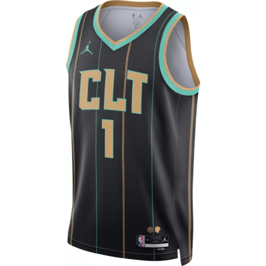 Camisa Regata Jordan NBA Charlotte Hornets City Edition 2022/23 - imagem 1
