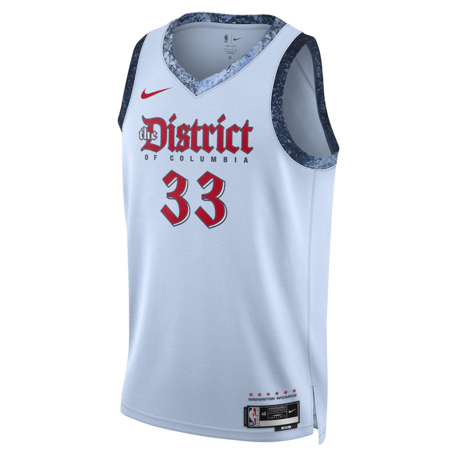 Camisa Regata Nike NBA Washington Wizards City Edition 2024/25 - imagem 1