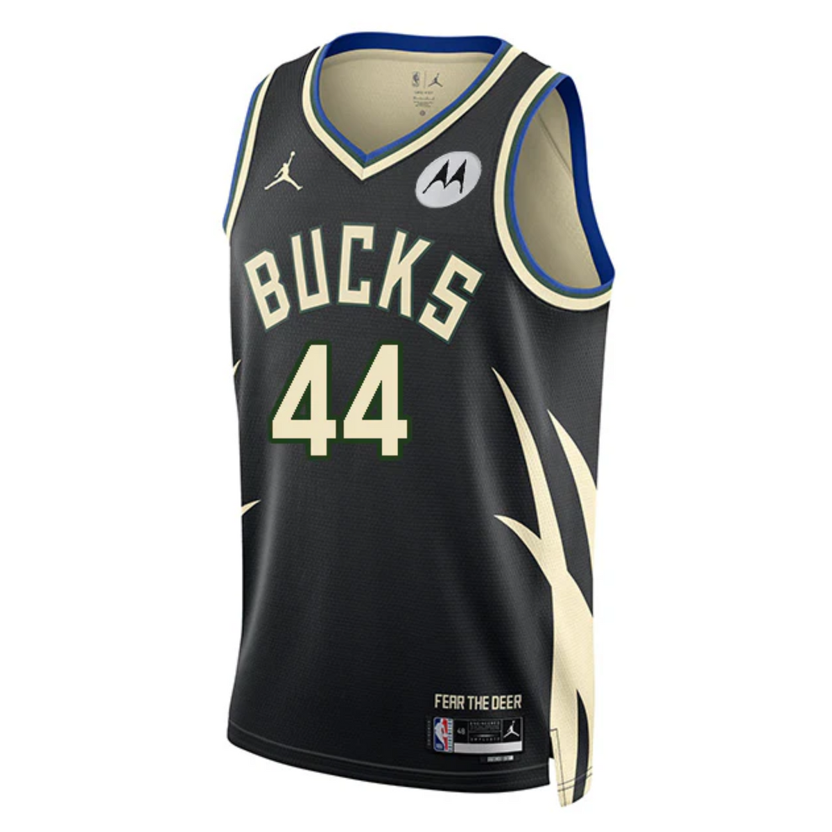 Camisa Regata Jordan NBA Milwaukee Bucks Statement Edition 2022/23 - imagem 1