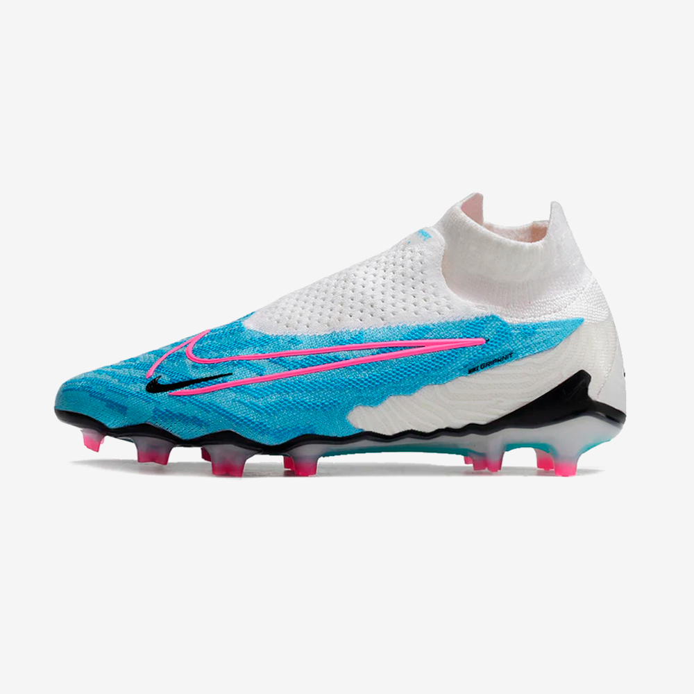 Chuteira Nike Gripknit Phantom GX Elite Dynamic Fit FG - vista frontal