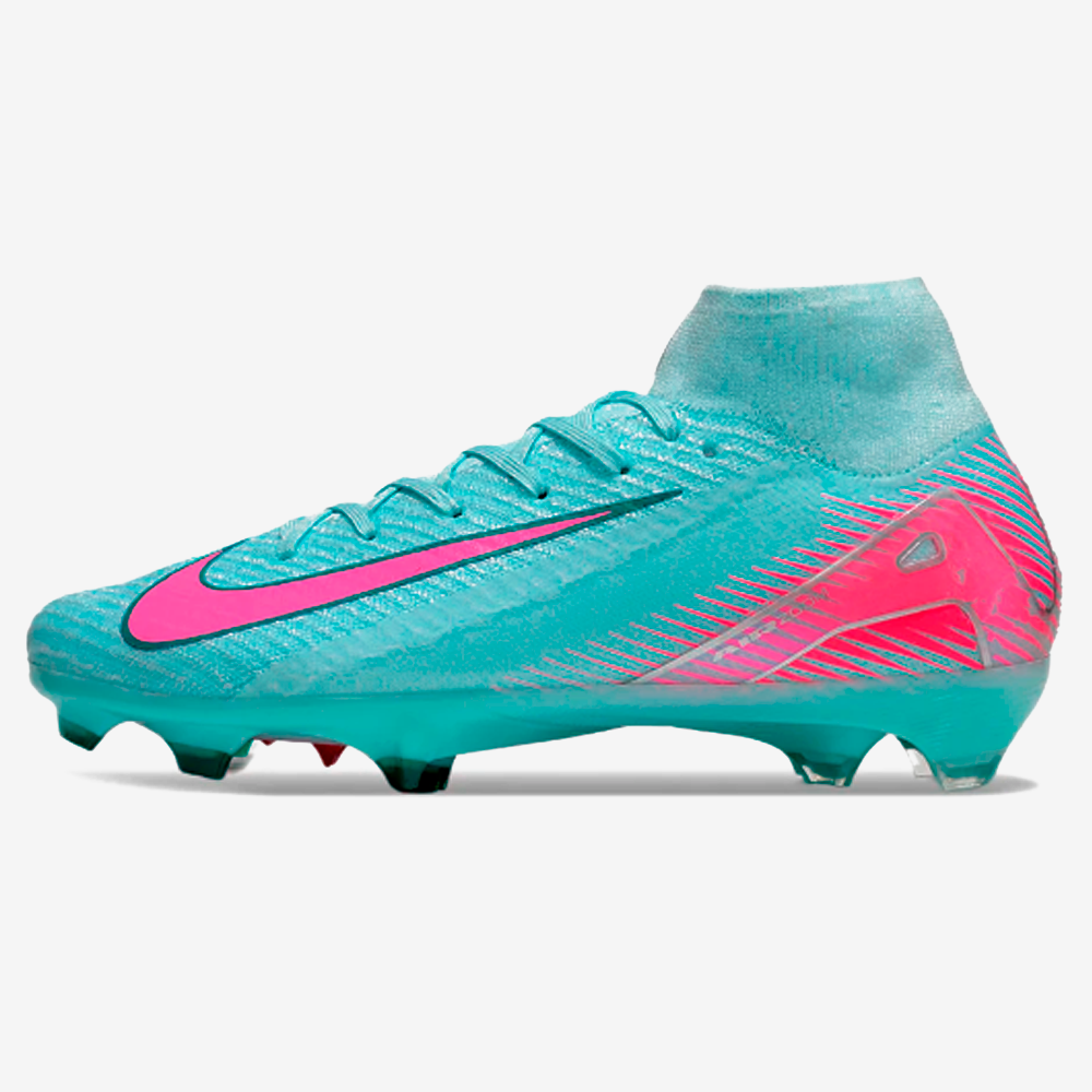 Chuteira Nike Air Zoom Mercurial Superfly 10 Elite FG-  Pack Prism - vista frontal