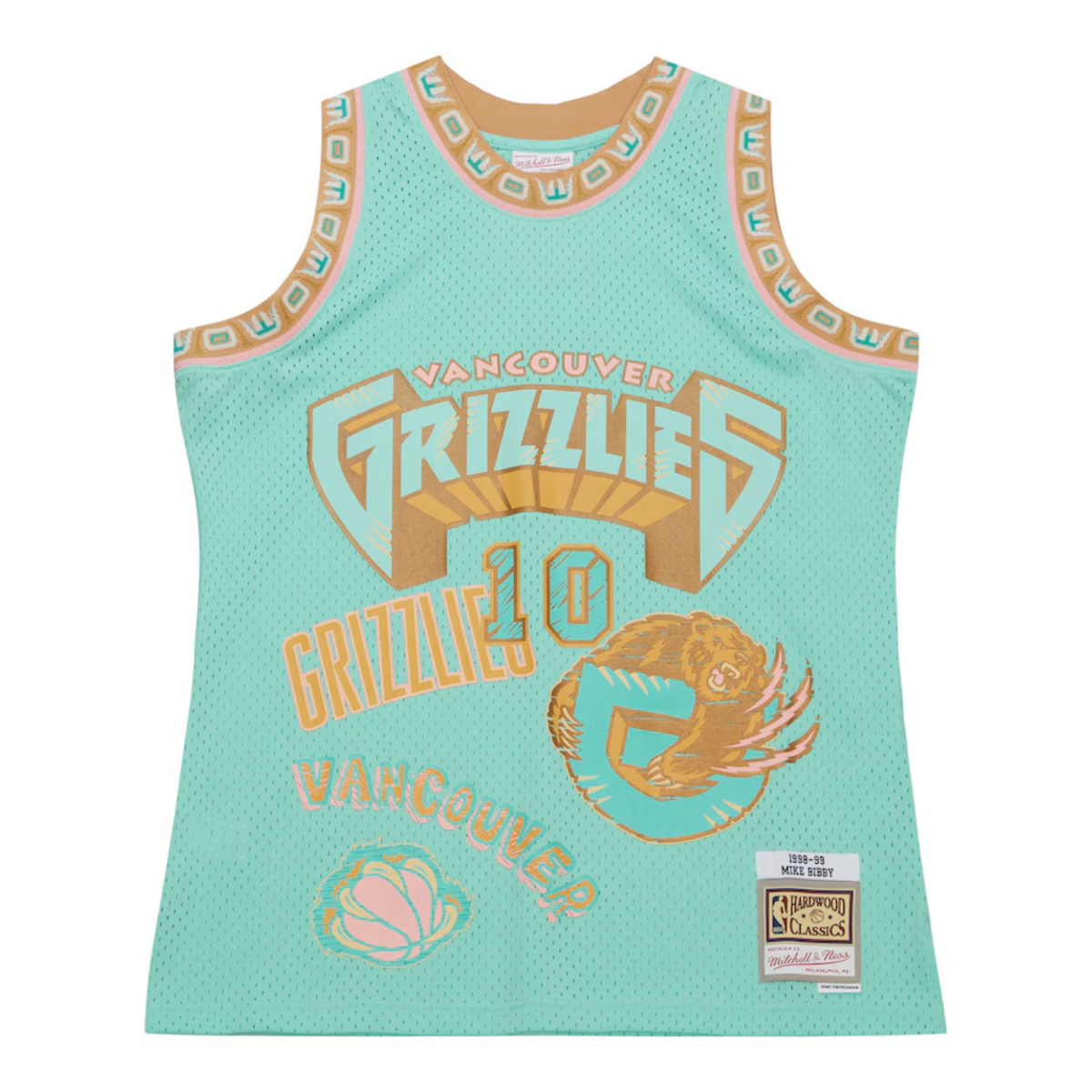 Camisa Regata NBA Memphis Grizzlies Mitchell & Ness 1998/99 - imagem 1