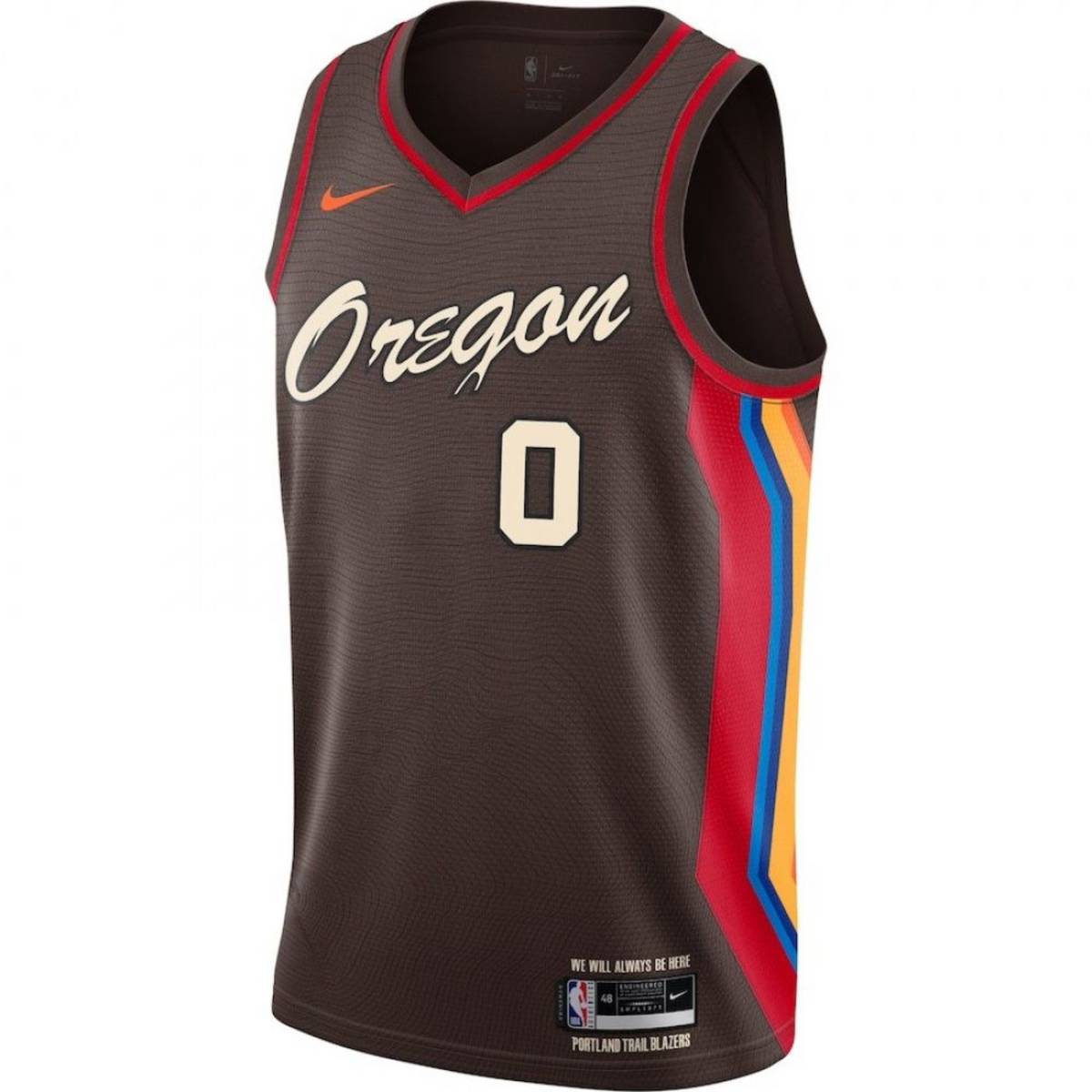 Camisa Regata Nike NBA Portland Trail Blazers City Edition 2020/21 - imagem 1