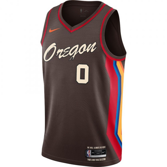 Camisa Regata Nike NBA Portland Trail Blazers City Edition 2020/21 - imagem 1