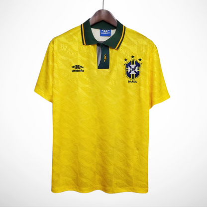 Camisa Seleção Brasil Home - Retrô 1991/92 — imagem 3