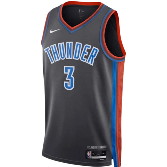 Camisa Regata Nike NBA Oklahoma City Thunder City Edition 2022/23 - imagem 1