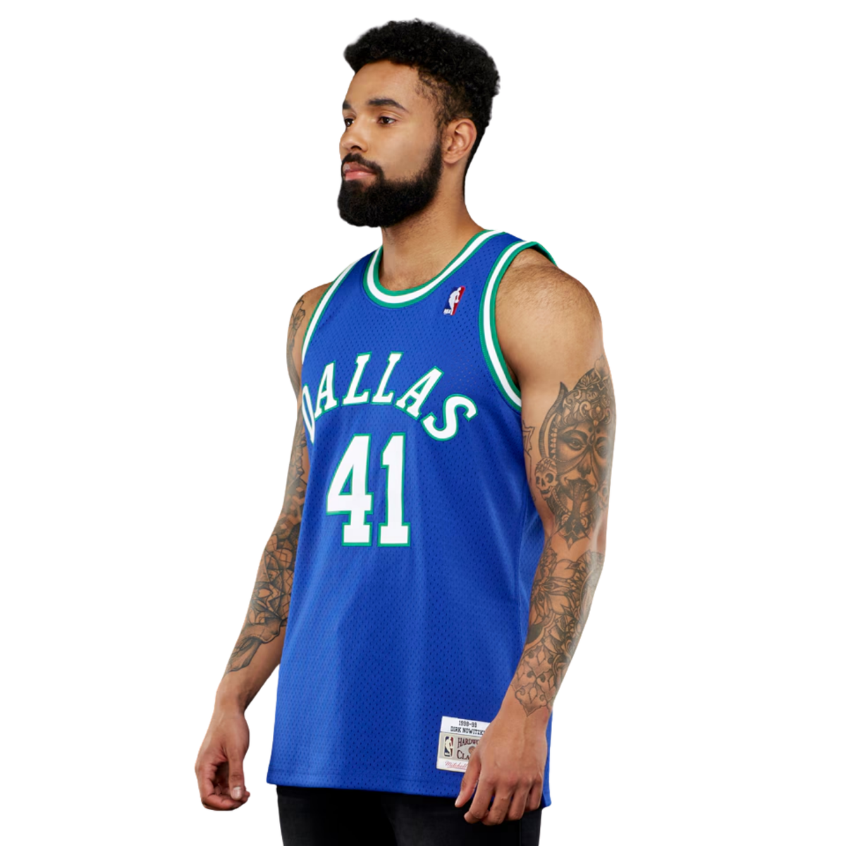 Camisa Regata NBA Dallas Mavericks Mitchell & Ness 1998/99 - imagem 1