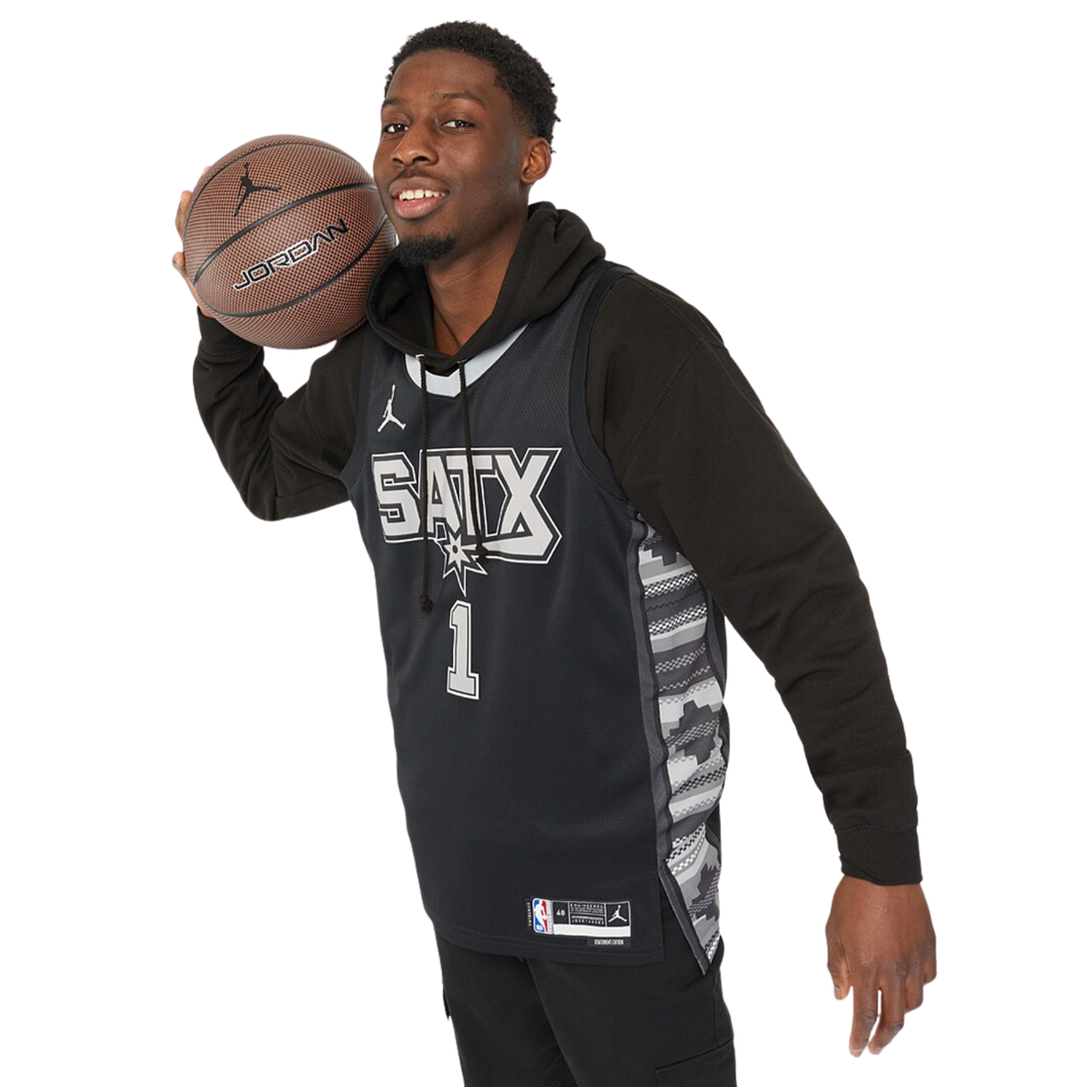 Camisa Regata Jordan NBA San Antonio Spurs Statement Edition 2022/23 - imagem 4