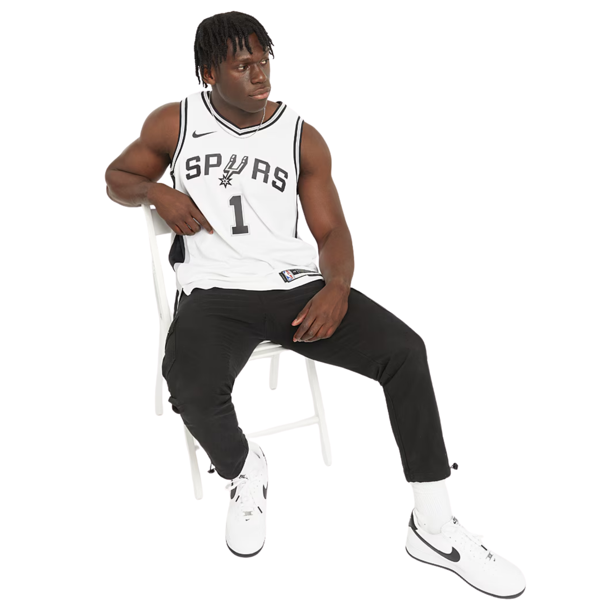 Camisa Regata Nike NBA San Antonio Spurs Association Edition 2022/23 - imagem 1