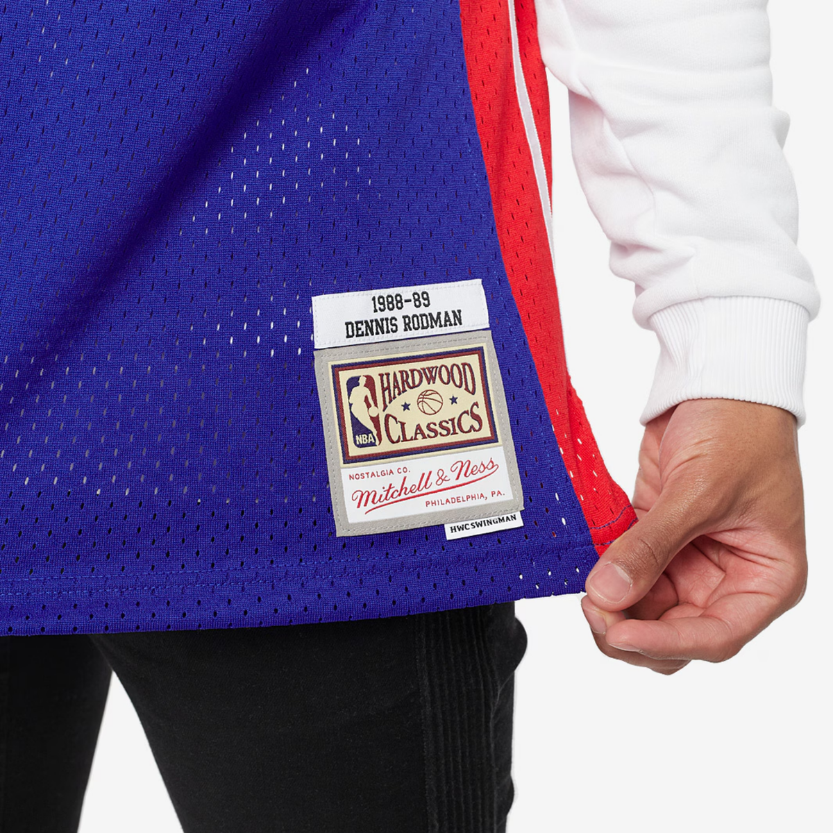 Camisa Regata NBA Detroit Pistons Mitchell e Ness - imagem 6