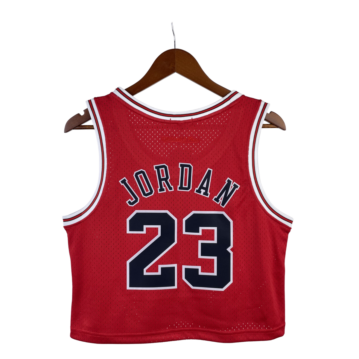 Regata Cropped Chicago Bulls Mitchell & Ness Hardwood Classics - imagem 2