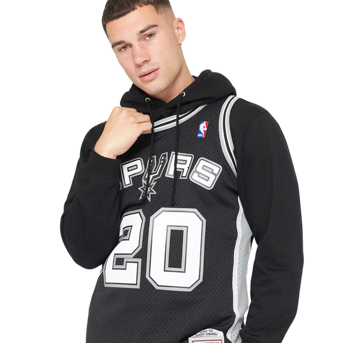 Camisa Regata NBA San Antonio Spurs Mitchell & Ness 2002/03 - imagem 6