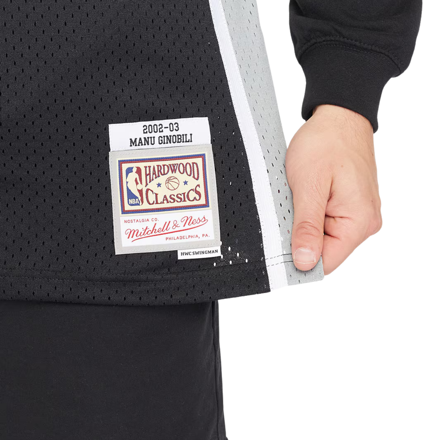 Camisa Regata NBA San Antonio Spurs Mitchell & Ness 2002/03 - imagem 7