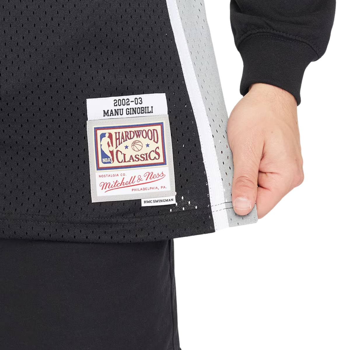 Camisa Regata NBA San Antonio Spurs Mitchell & Ness 2002/03 - imagem 7