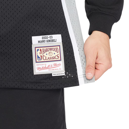 Camisa Regata NBA San Antonio Spurs Mitchell & Ness 2002/03 - imagem 7