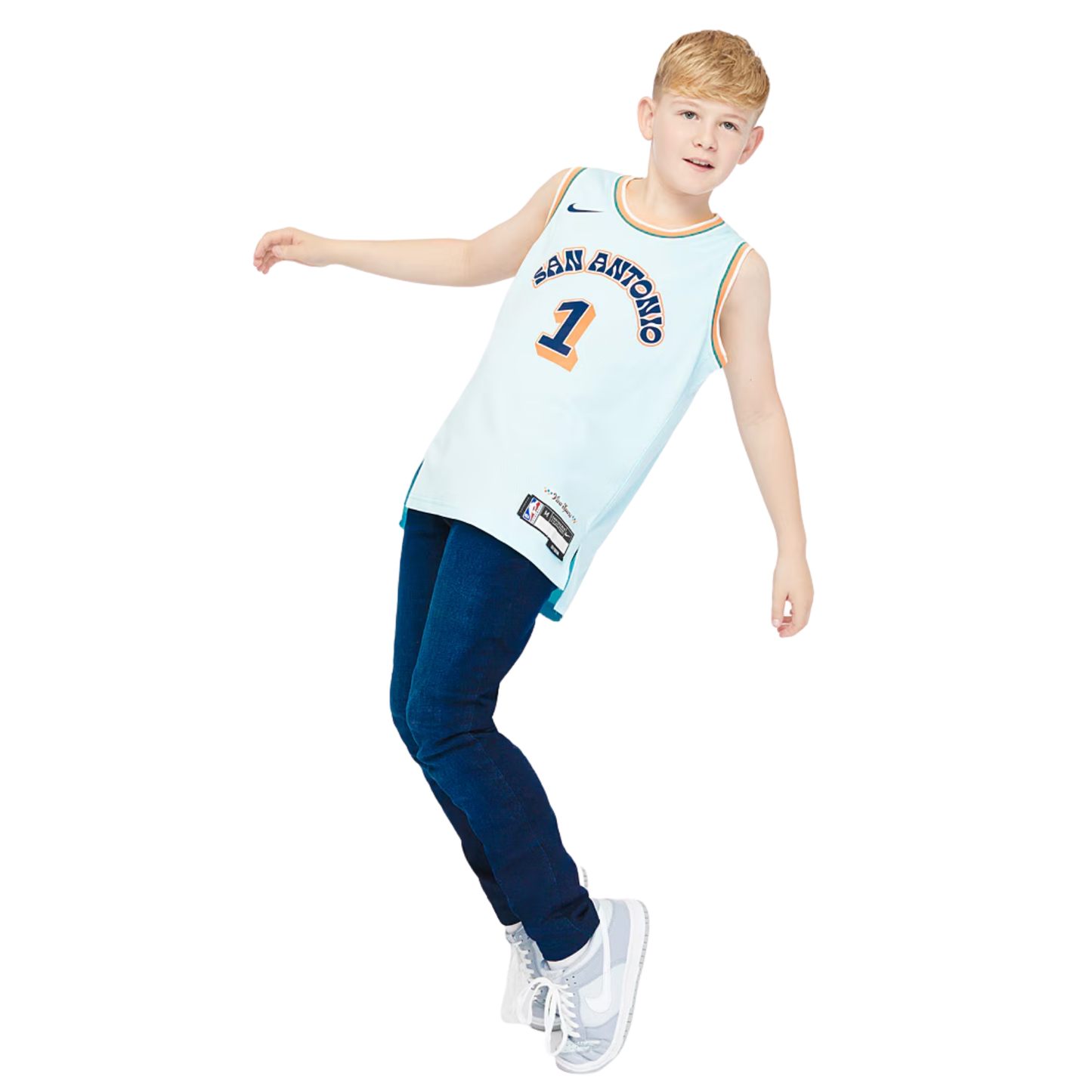 Camisa Regata Infantil Nike NBA San Antonio Spurs - imagem 1