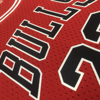 Regata Cropped Chicago Bulls Mitchell & Ness Hardwood Classics - imagem 6