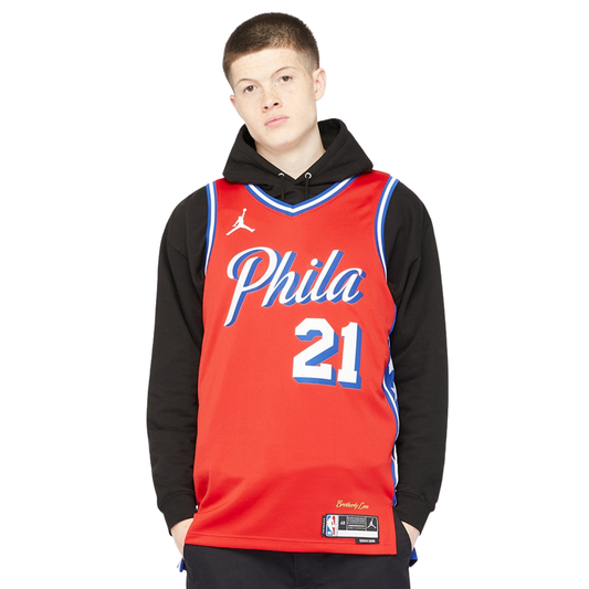 Camisa Regata Jordan NBA Philadelphia 76ers Statement Edition 2020/21 - imagem 1