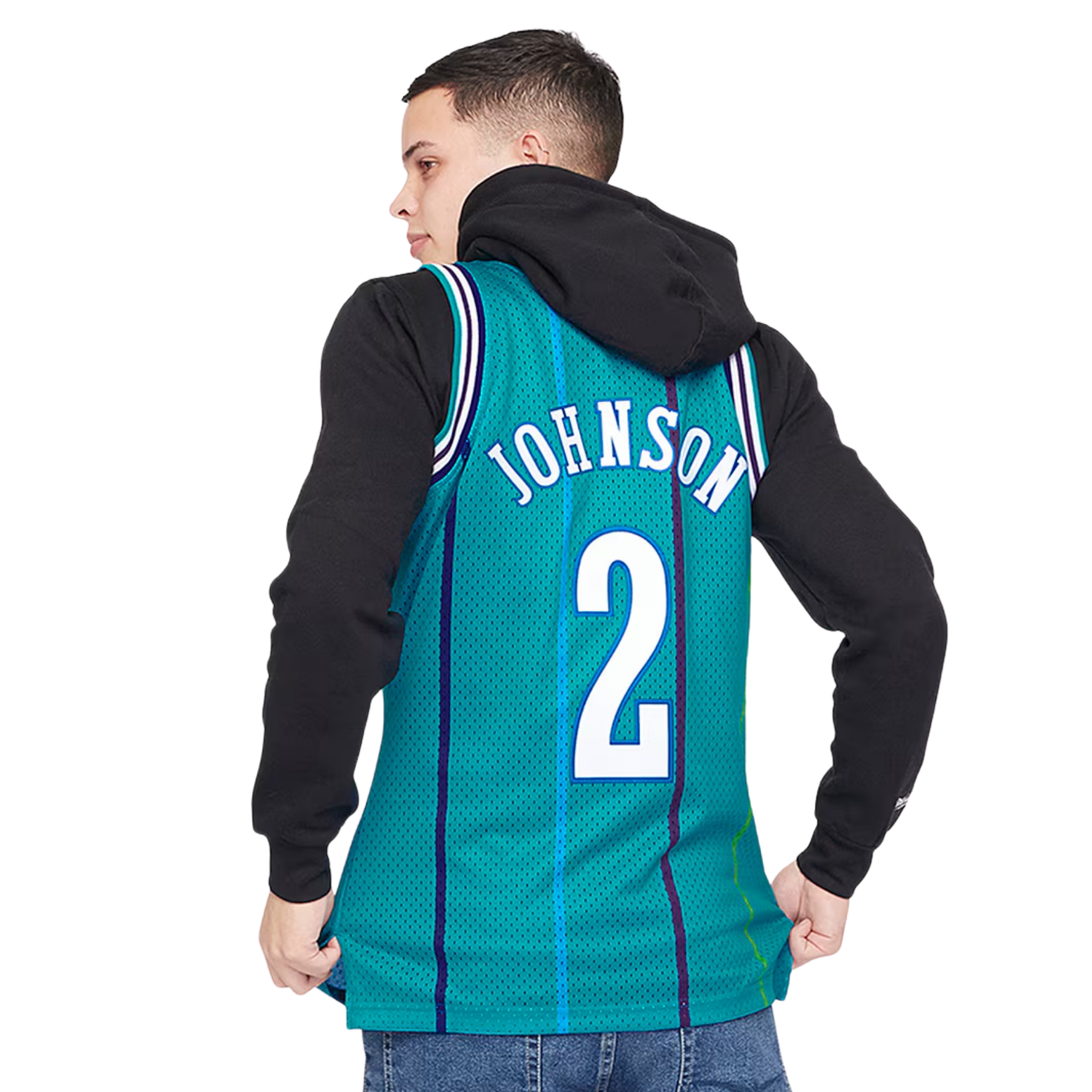 Camisa Regata NBA Charlotte Hornets Mitchell & Ness 1992/93 - imagem 2