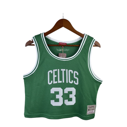 Regata Cropped Boston Celtics Mitchell & Ness Hardwood Classics - imagem 1