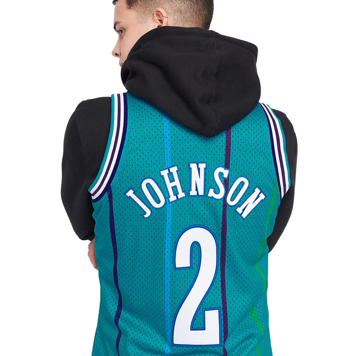 Camisa Regata NBA Charlotte Hornets Mitchell & Ness 1992/93 - imagem 7