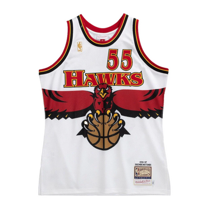 Camisa Regata NBA Atlanta Hawks Mitchell & Ness 1996 - imagem 1