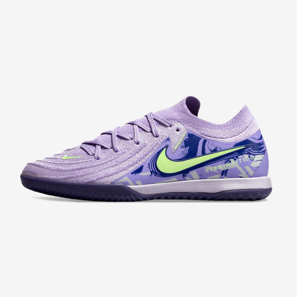 Tênis Futsal Nike Phantom GX II IC - Roxa - vista frontal