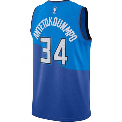 Camisa Regata Nike NBA Milwaukee Bucks City Edition 2020/21 - imagem 2